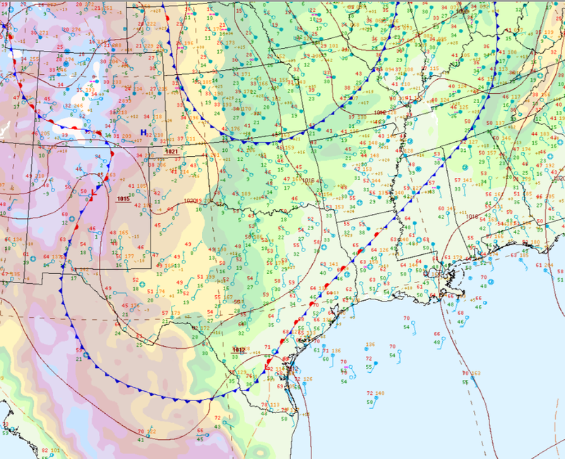 0z sat jan 17 26 sfc analysis wpc