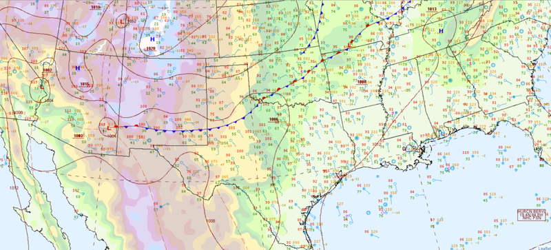 WPC&#x27;s Surface Analysis from 0Z July 4, 2024