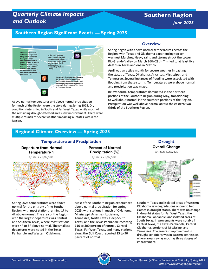 Southern Spring 2025 P1