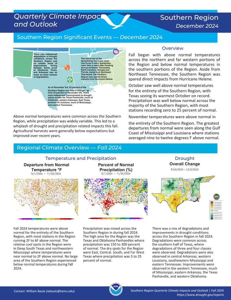 Southern fall  2024 P1